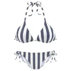 VENICE BEACH Bikini  mornarska / bela