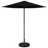 Vrtni Parasol s Podnožjem 230 x 230 cm Poliester Pravokutni