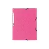 Exacompta Kotna mapa EXACOMPTA, DIN A4, karton 400 g/m2, roza, (21651588)