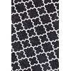 Conceptum Hypnose Tepih Kupa, 80x300 cm, Crno-beli