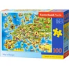Castorland - Puzzle Map of Europe - 95-108 kosov