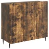 Kreveta Dimljeni hrast 89 x 34,5 x 82 cm Konstruirano drvo