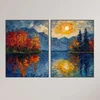 Wallity slika Mdf-00121, 40x60 cm, 2 dijela