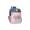 ROLL ROAD Ranac za devojčice 33cm teget-roze