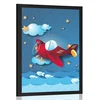 Plakat let z letalom - 20x30 no frame