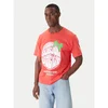 Jack & Jones Majica Holiday Cartoon 12287550 Rdeča Relaxed Fit