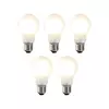Set 5 E27 zatemnljivih LED žarnic A60 mat 7W 806lm 2700K