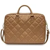 Torba za prenosnike Guess 4G Quilted Brown, do 16