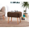 Atelier del Sofa Tabure 50x43x42cm, Braon