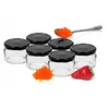 shumee Kozarci za marmelado s pokrovom, 6 kos, 200 ml