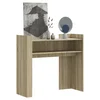 Konzolni stol boja hrasta sonome 100x35x90 cm konstruirano drvo