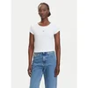 Calvin Klein Jeans Majica rdeča/bela