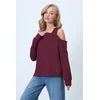Trend Alacati Stili Ženska bluza Alc-X14574, Bordo