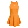 Ženske obleke adidas Tennis Climacool Y-Dress Pure Orange S