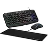 Tastatura + miš + podloga USB Volkano VX Helios VX-148-BK US crna