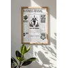 Uokvirena slika Wallity NWSPPRMDL3, 33x48 cm