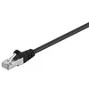 GOOBAY SF/UTP CAT 5e RJ45 Patch 5m črni povezovalni kabel