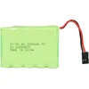 YUNIQUE GREEN-CLEAN 6V 2400mAh NiMH sprejemna baterija s hitec priključkom - AA NiMH polnilna baterija za RC helikopterje, modelne letala, RC igrače, JR in Futaba oddajnike