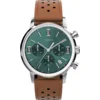 Ročna ura Timex Marlin Chronograph TW2W10100 Green/Brown
