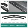 Xufeng Metlice brisača za automobil, 660 mm, 381 mm