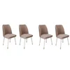 Hanah Home Set trpezarijskih stolica Hugo 404 V4, 4 komada, Bež