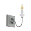 Eglo 33002 - Zidna lampa 1xE14/40W/230V siva