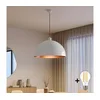 Brilagi - LED luster na sajli METALO 1xE27/40W/230V prečnik 60 cm bela/bakarna