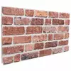 Zidne panele 10 pcs Crvena 100 x 50 cm EPS pjena