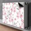 tulup.si Pokrov za radiator PVC Subtilne rože 80x60 cm