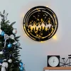 WALLXPERT Zidna dekoracija XMASBLACK 019