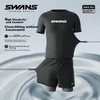 Swans Muški dvodelni kupaći kostim, Crni