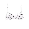 LASCANA Bikini zgornji del  črna / bela