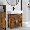 Toaletna jedinica Dimljeni hrast 60 x 35 x 60 cm