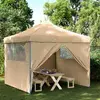 Šator za zabave 292 x 292 x 315 cm Bež Oxford tkanina