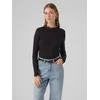 VERO MODA Majica ROSA, črna