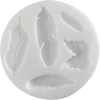 Cernit Silicone Mould 7 cm Feathers