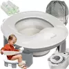 Kruzzel 2v1 otroška prenosna kahlica/nastavek za WC