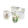 SKODELICA IZ PORCELANA V DEKORATIVNI ŠKATLI CELINE 350ml