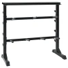 Rack za bučice Crna 99 x 45 x 95,5 cm Čelik s prahom premazan