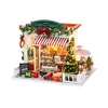 2Kids Toys - Miniaturna hiša Božič cake shop 2xAAA
