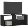 TV ormarić crni 100 x 31 x 39,5 cm konstruirano drvo i metal