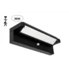 Spoljašnje LED zidno svetlo sa senzorom LED/36W/230V 3000/4000/6500K IP54 crno