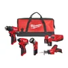 Milwaukee M12 BLPP4A-202B set brezkrtačnih orodij