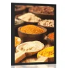 Plakat začimbe in zelišča - 30x45 silver