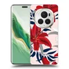 Silikonski prozorni ovitek za Honor Magic6 Pro - Red Lily