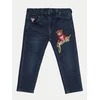Guess Jeans hlače N4BA06 D4CA0 Mornarsko modra Regular Fit