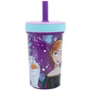Stor čaša sa silikonskom slamčicom 370 ml Frozen