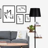 Aberto Design Podna lampa Moda , 170 cm, E27, Crna