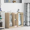 vidaXL Golf omara Enobarvno Sonoma hrast 65 x 45 x 98 cm