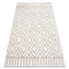 eoshop Preproga SANTO SISAL 58377 diamantov, geometrijski, cikcak bež ( - Velikost: 160x220 cm)